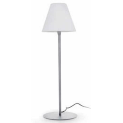 LE PACHA LAMPE 130CM GRIS FONCE 1L E27 23W DECO