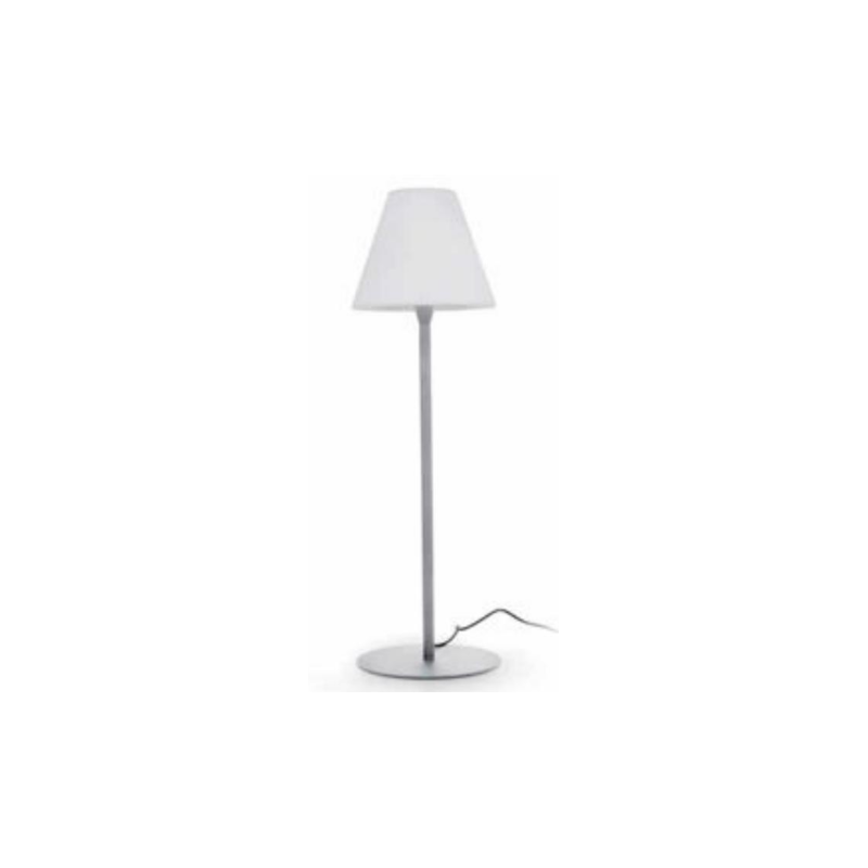 LE PACHA LAMPE 130CM GRIS FONCE 1L E27 23W DECO