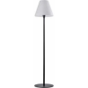 LE PACHA LAMPE 176CM GRIS FONCE 1L E27 23W DECO