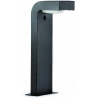KLAMP BALIZA 1L E27 15W CFL H38 CMS GRIS FONCE DECO