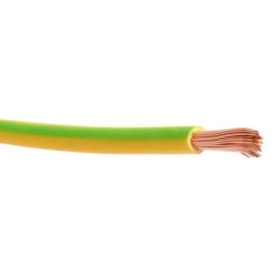 CABLE SOUPLE 16MM² VERT-JAUNE RLX DE 100M
