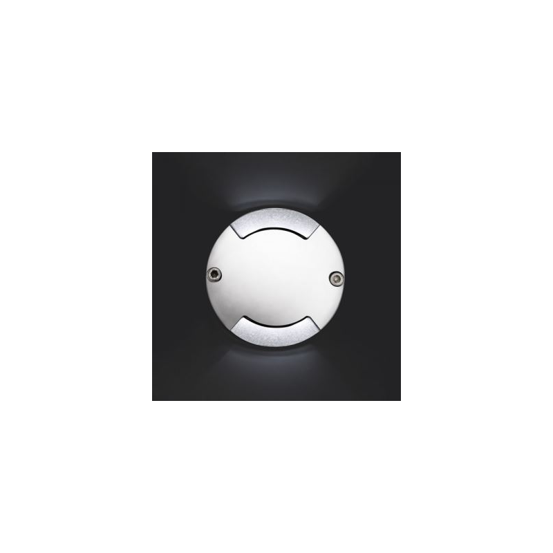 SPOT "KEENAN" ENCASTRABLE SOL ET MUR ARGENT 8 LEDS/0.8W SPOT "KEENAN" ENCASTRABLE SOL ET MUR ARGENT 8 LEDS/0.8W