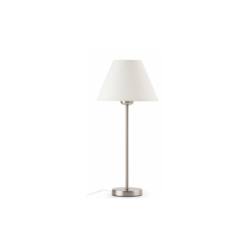 NIDIA LAMPE DE TABLE 1L E27 40W BEIGE