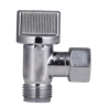 ROBINET DE CHASSE EQUERRE 1/4 DE TOUR 3/8" CHROME