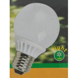 AMPOULE E27 220V 4W 3000K SPHERIQUE LED