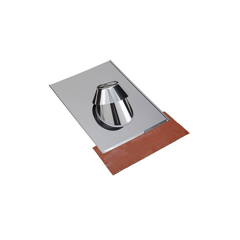 POUJOULAT SOLIN POUR TUILE INOX-INOX PENTE 30°-45° POUJOULAT SOLIN POUR TUILE INOX-INOX PENTE 30°-45°