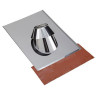 POUJOULAT SOLIN POUR TUILE INOX-INOX PENTE 30°-45°