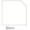 DRESSING JEU DE 2 JOUES UNI BLANC EXTERIEURES H2200MM