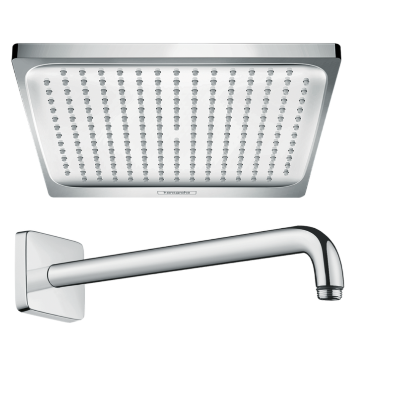 DOUCHE DE TETE 1 JET 240X240MM BRAS 390MM HANSGROHE DOUCHE DE TETE 1 JET 240X240MM BRAS 390MM HANSGROHE