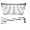 DOUCHE DE TETE 1 JET 240X240MM BRAS 390MM HANSGROHE