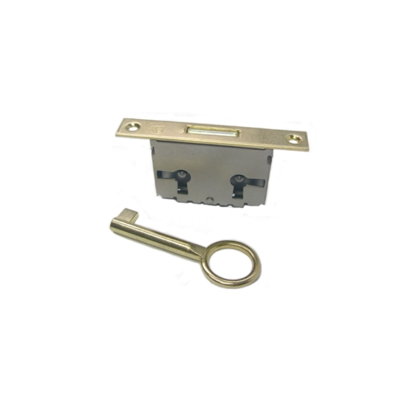 SERRURE A ENCASTRER BROC A20 78X12MM LAITON REVERS. 1 CLE SERRURE A ENCASTRER BROC A20 78X12MM LAITON REVERS. 1 CLE