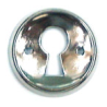 ROSACE MEUBLE RONDE 30MM GRIS