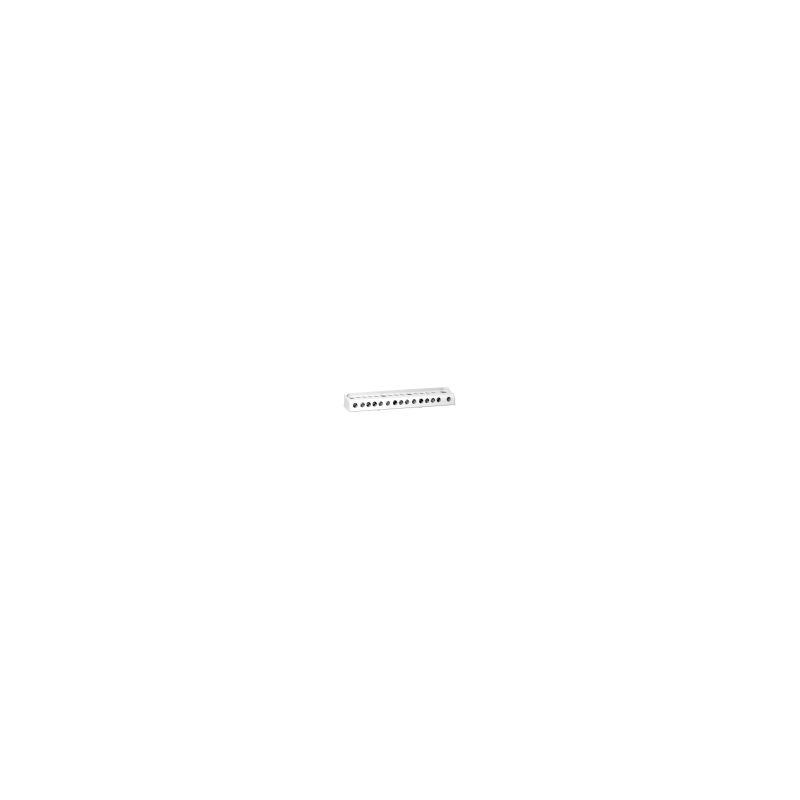 BARRETTE EXTENSION NEUTRE 20 TROUS - 13518 BARRETTE EXTENSION NEUTRE 20 TROUS - 13518