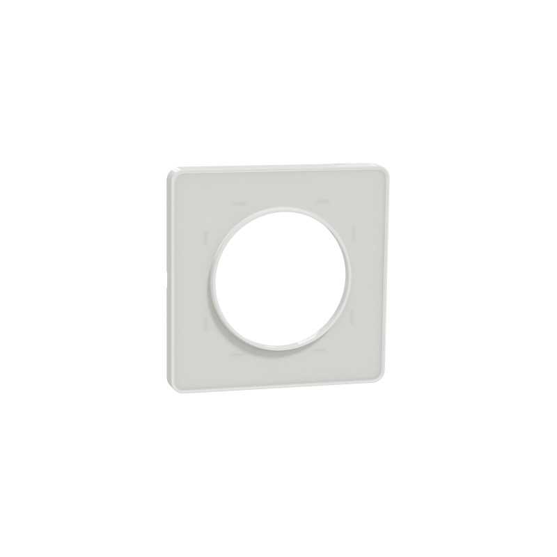 ODACE PLAQUE 1 POSTE TOUCH TRANSLUCIDE - S520802R ODACE PLAQUE 1 POSTE TOUCH TRANSLUCIDE - S520802R
