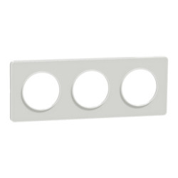 ODACE PLAQUE 3 POSTES 71 MM TOUCH TRANSLUCIDE  - S520806R