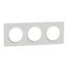 ODACE PLAQUE 3 POSTES 71 MM TOUCH TRANSLUCIDE  - S520806R