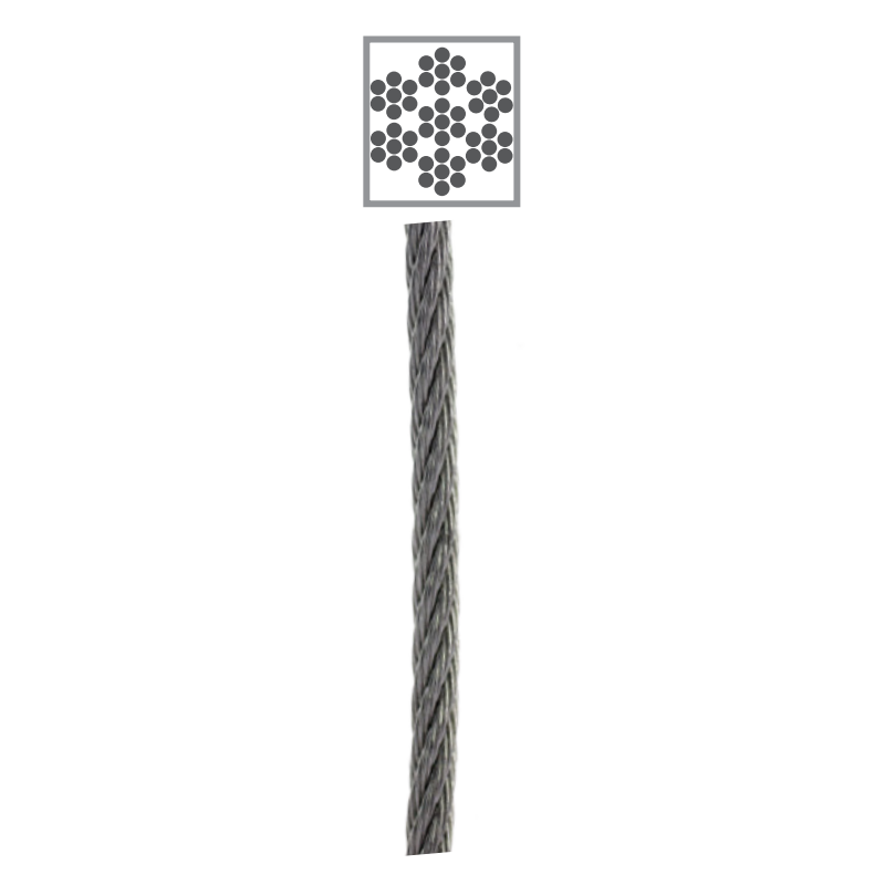 CABLE INOX D4 AU ML CABLE INOX D4 AU ML