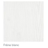 DRESSING JEU DE 2 JOUES FRENE BLANC EXTERIEURES H2200MM