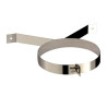 POUJOULAT COLLIER POUR CONDUIT EMAILLE NOIRE D150