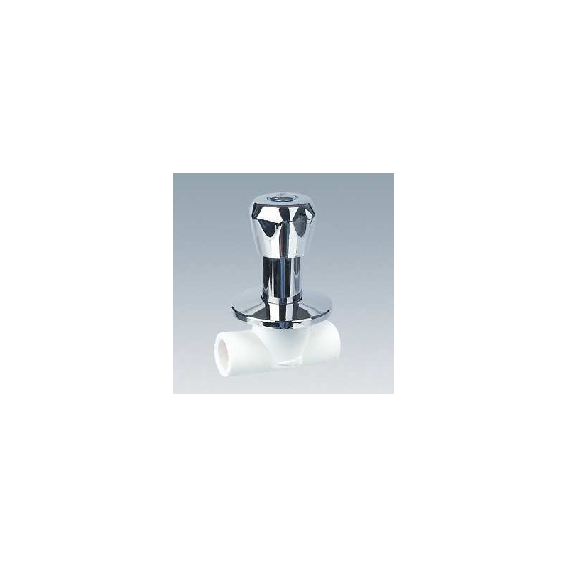 PPR VANNE CHROME DIAM 25 MM PPR VANNE CHROME DIAM 25 MM