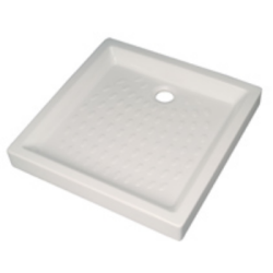 RECEVEUR DOUCHE GINKO A POSER 70X70 BLC NF EMAFRANCE
