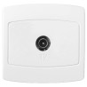 ALCYON PRISE TV SIMPLE BLANC-ALB73311