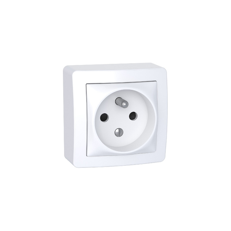 ALREA PRISE 2P+T BLANC ALB62272 ALREA PRISE 2P+T BLANC ALB62272