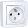 ALREA  PRISE 2P+T BLANC ALB62272
