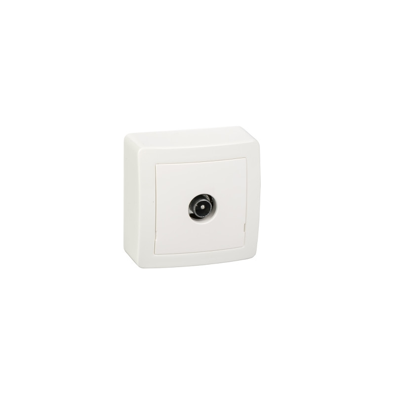 ALREA PRISE TV SIMPLE BLINDE BLANC-ALB62311 ALREA PRISE TV SIMPLE BLINDE BLANC-ALB62311