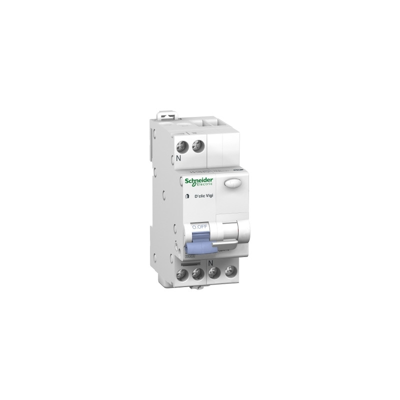 DISJ DCLIC VIGI 1P+N 20A 3KA C 30MA - 20554 DISJ DCLIC VIGI 1P+N 20A 3KA C 30MA - 20554