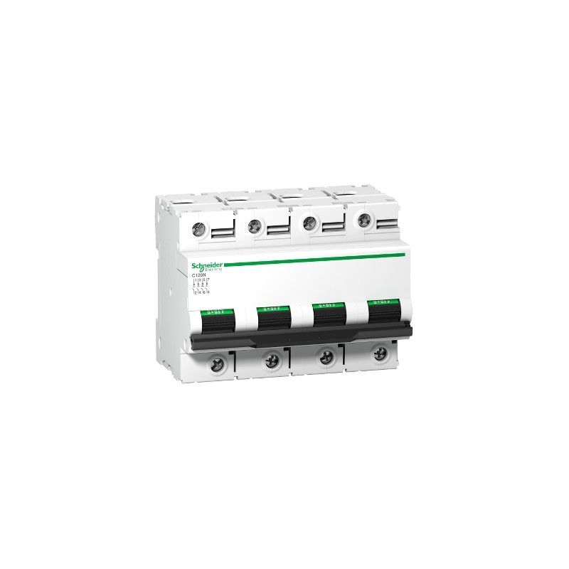 DISJ C120N 4P 100A 10KA C - A9N18375 DISJ C120N 4P 100A 10KA C - A9N18375
