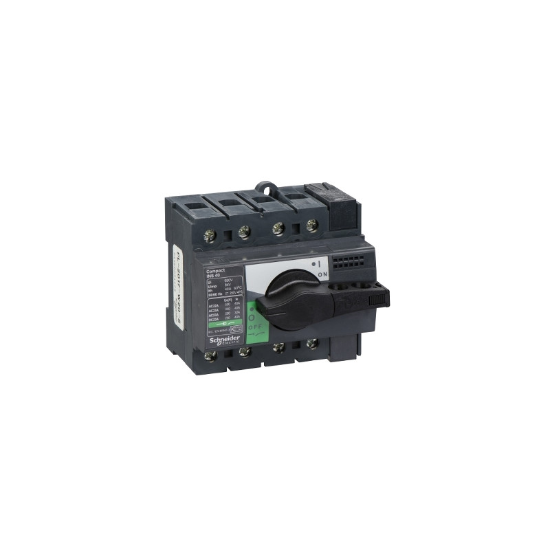 INTER SECTIONNEUR INS 4P 40A - 28901 INTER SECTIONNEUR INS 4P 40A - 28901