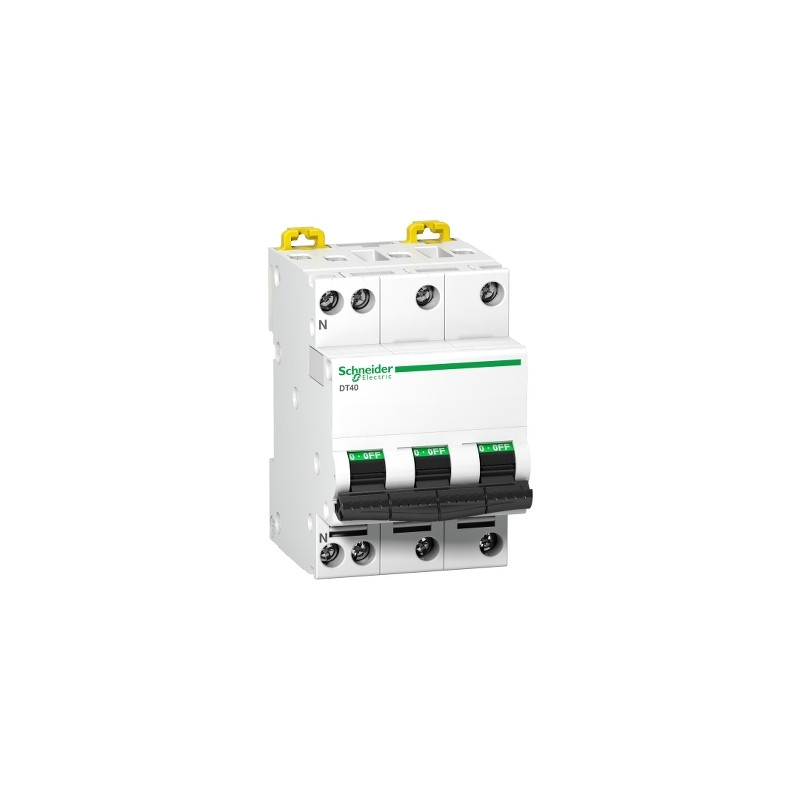 DISJ DT40 3P+N 25A 6KA C - 21067 DISJ DT40 3P+N 25A 6KA C - 21067