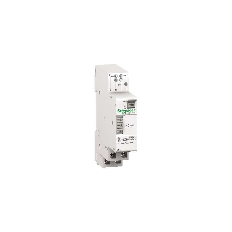MINUTERIE 1 A 7 MINUTES ALIM 230V MERLIN GERIN-15363 MINUTERIE 1 A 7 MINUTES ALIM 230V MERLIN GERIN-15363