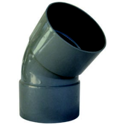PVC EVAC COUDE 45° FF D200
