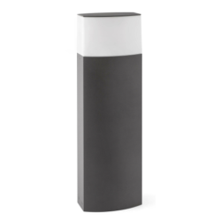 DATNA BALISE GRIS FONCE 1XE27 20W H60