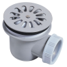 BONDE DOUCHE D60 SORTIE HORIZONTALE