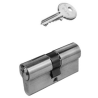 CYLINDRE PROFIL EUR 35X35MM CHROME 3 CLES