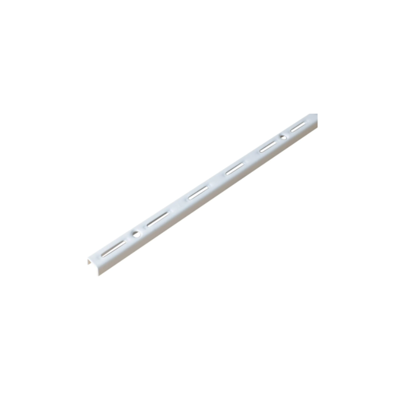 CREMAILLERE SIMPLE POUR ETAGERE 1M00 BLC CREMAILLERE SIMPLE POUR ETAGERE 1M00 BLC