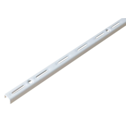 CREMAILLERE SIMPLE POUR ETAGERE 2M00 BLC