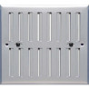 GRILLE AERATION REGLABLE ALU 190/168