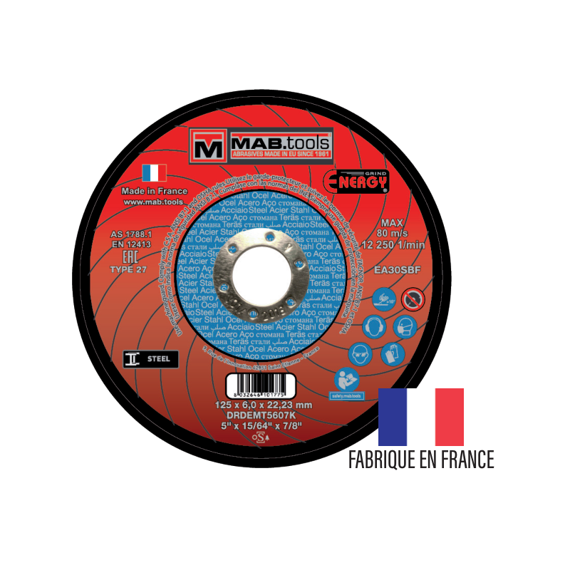 DISQUE A EBARBER METAL D125X6 DISQUE A EBARBER METAL D125X6
