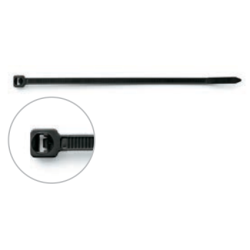 FIXATION COLLIER DE SERRAGE 300x3.6 NOIR BTE 100