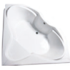 BAIGNOIRE ANGLE ISIS 140X140 BLC NF EMAFRANCE