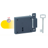SERRURE A APPLIQUER HORIZ PENE DORMANT 95X76MM DROITE 1 CLE