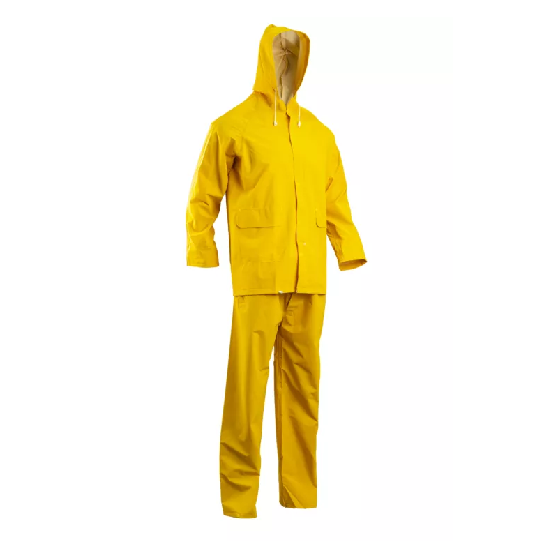 VESTE+PANT DE PLUIE JAUNE L VESTE+PANT DE PLUIE JAUNE L
