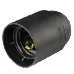 DOUILLE E27 PLAST.NOIR EB47257