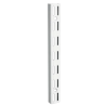 CREMAILLERE DOUBLE POUR ETAGERE 1M40 BLC