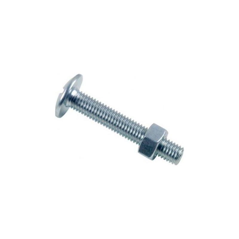BOULONS POELIER TETE FENDUE EN CROIX 8X80 BTE 16 BOULONS POELIER TETE FENDUE EN CROIX 8X80 BTE 16