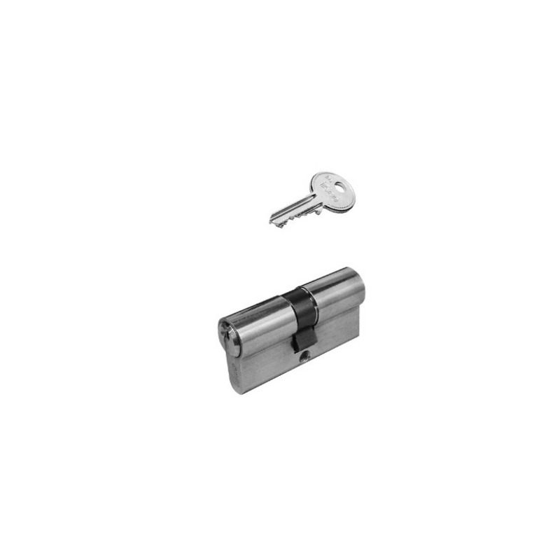 CYLINDRE PROFIL EUR 30X30MM NICKELE 3 CLES CYLINDRE PROFIL EUR 30X30MM NICKELE 3 CLES